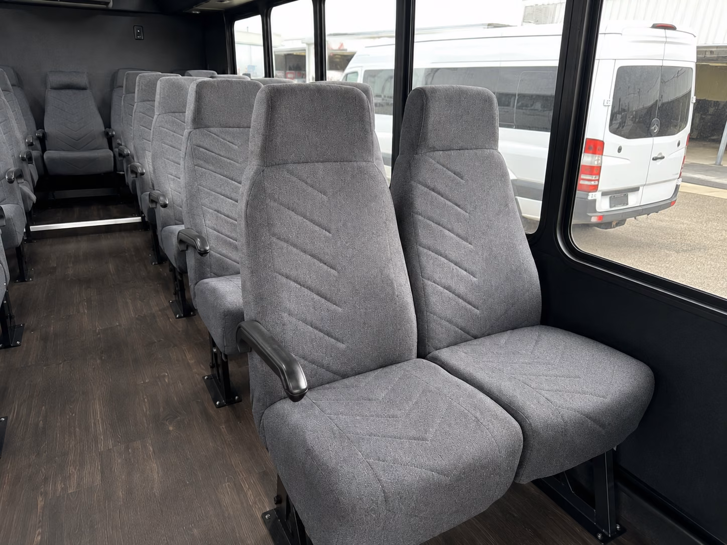 wyoming 20 passenger minibus inside