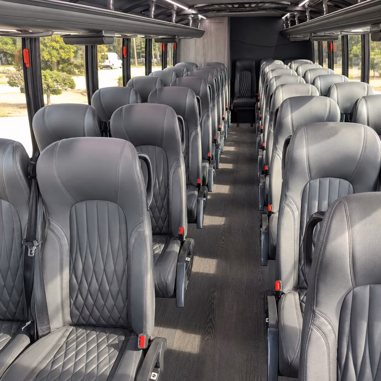 wyoming 25 passenger minibus inside