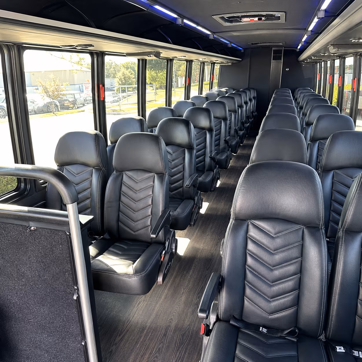 wyoming 30 passenger minibus interior