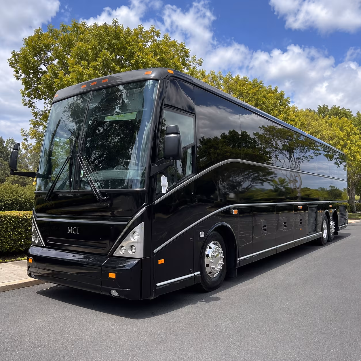 wyoming 56 passenger charter bus