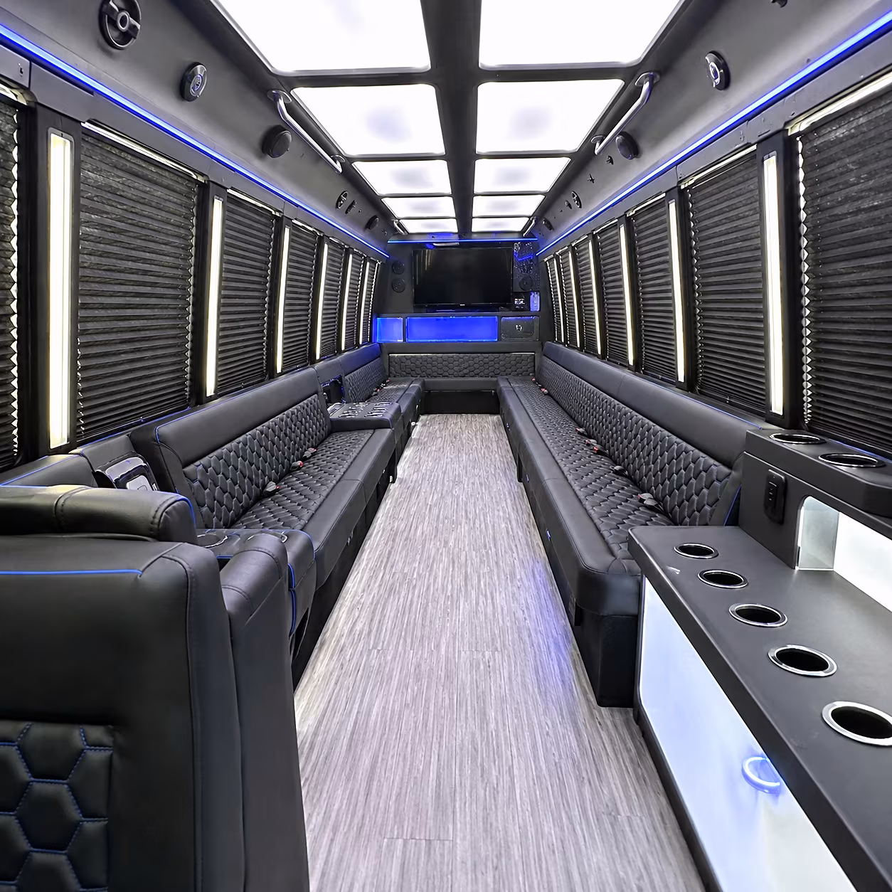 wyoming party bus inside