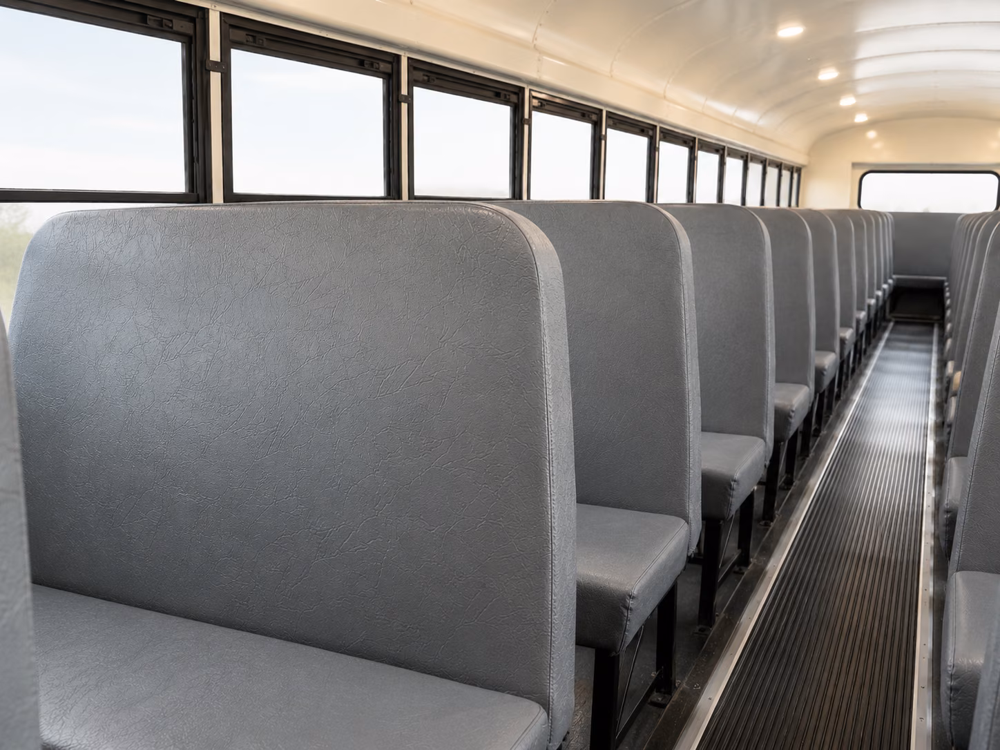 wyoming school bus inside