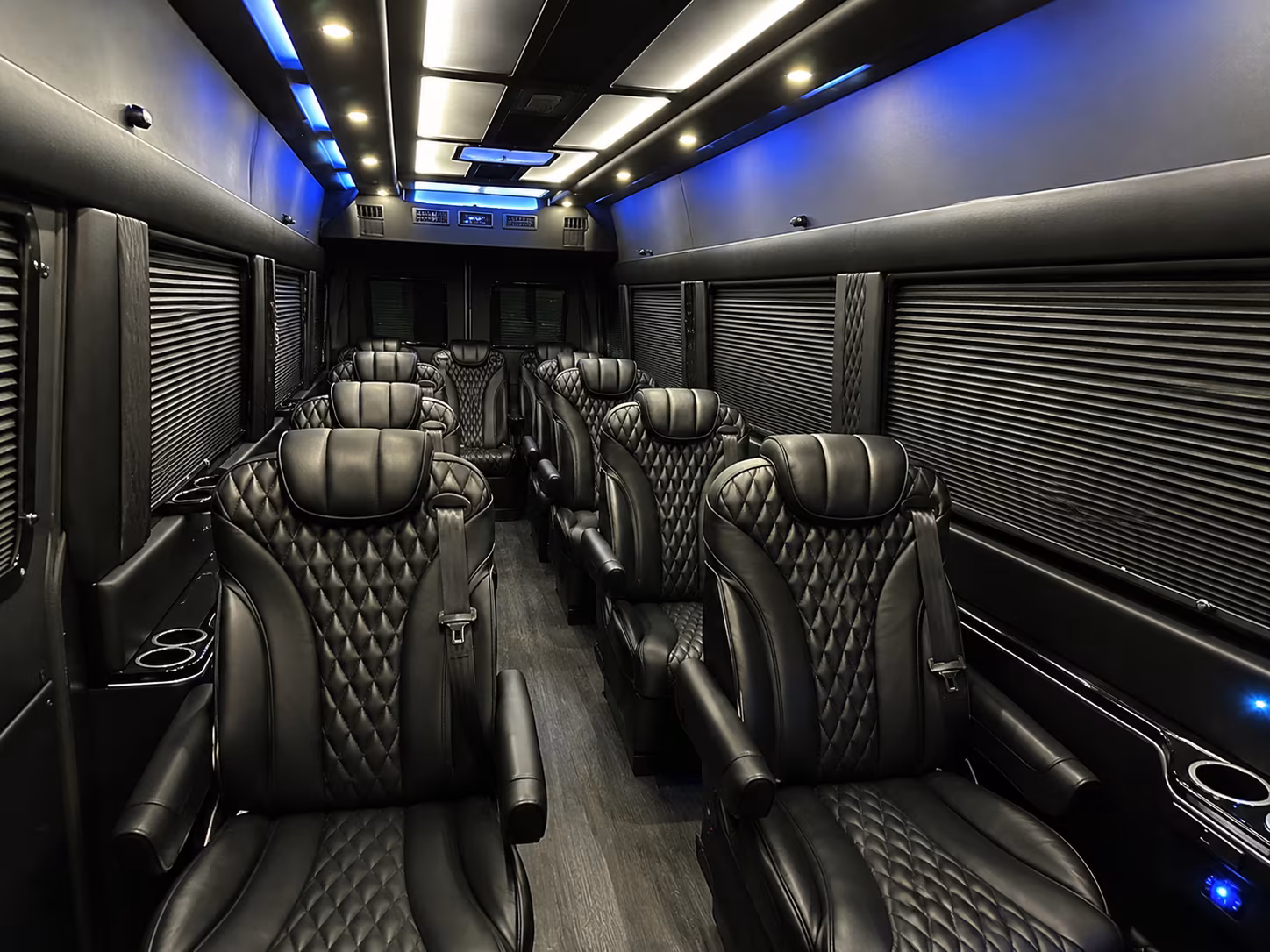 wyoming sprinter van with driver interior